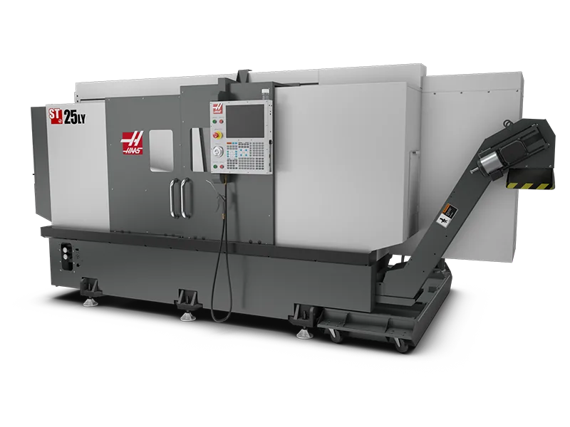 Torno CNC Haas ST-25Y en Maquinados Alvisa, Puebla